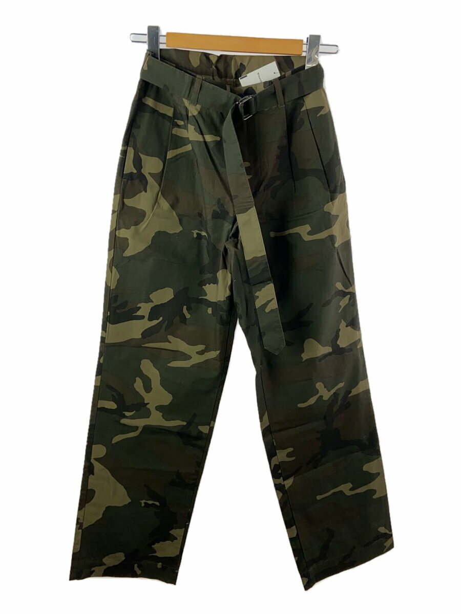 【中古】Traditional Weatherwear◆ボトム/XS/コットン/KHK/カモフラ【メンズウェア】