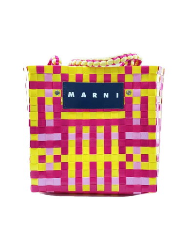 【中古】MARNI◆JERSEY HANDLE BASKET/--/マルチカラー/SHMH0013A0RF081CHC47【バッグ】 【中古】MARNI◆JERSEY HANDLE BASKET/--/マルチカラー/SHMH0013A0RF081CHC47【バッグ】