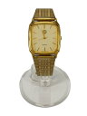 【中古】CITIZEN◆クォーツ腕時計/アナログ/ステンレス/GLD/SS/1030-344791【服飾雑貨他】(2)