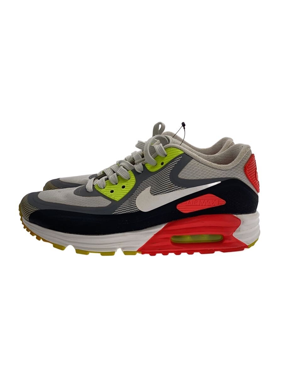 NIKE◆AIR MAX LUNAR90 WR/エアマックスルナ/ホワイト/654471-004/24cm/WHT
