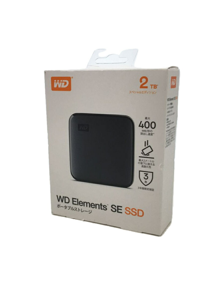 【中古】WD Elements SE SSD/WDBAYN0020BBK-JESN/未開封品【パソコン】