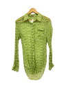 【中古】Acne Studios(Acne)◆長袖シャツ/32/シルク/GRN/FN-WN-BLOU000324【レディースウェア】(4)