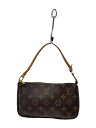 【中古】LOUIS VUITTON◆2)ポシェット・アクセソワール_モノグラム・キャンバス_BRW/PVC/BRW【バッグ】(4)