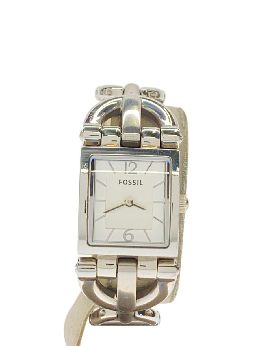 【中古】FOSSIL◆腕時計/SLV/SLV//【服飾雑貨他】