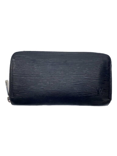 【中古】LOUIS VUITTON◆ジッピー・ウォレット_エピ_BLK/レザー/BLK/メンズ【服飾雑貨他】 【中古】LOUIS VUITTON◆ジッピー・ウォレット_エピ_BLK/レザー/BLK/メンズ【服飾雑貨他】