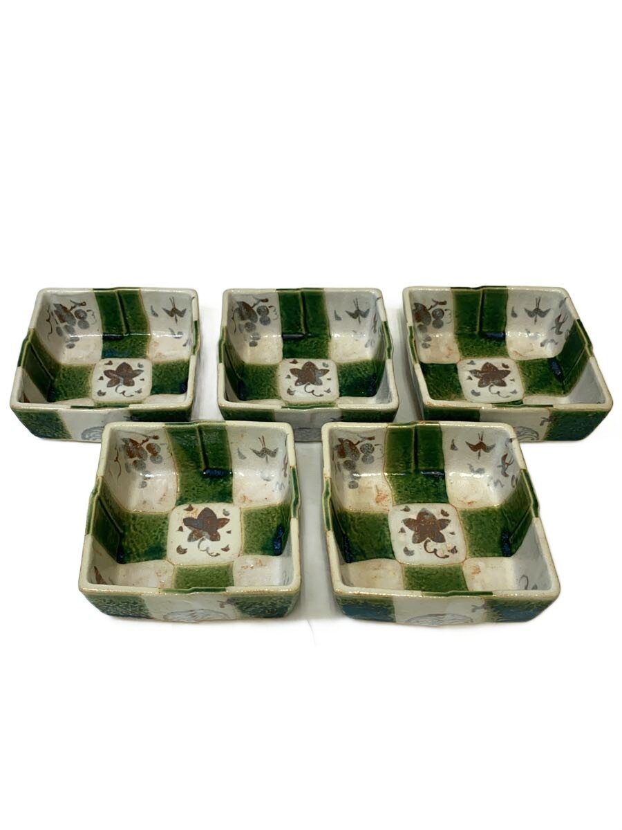 【中古】たち吉◆市松小鉢/5点セッ�