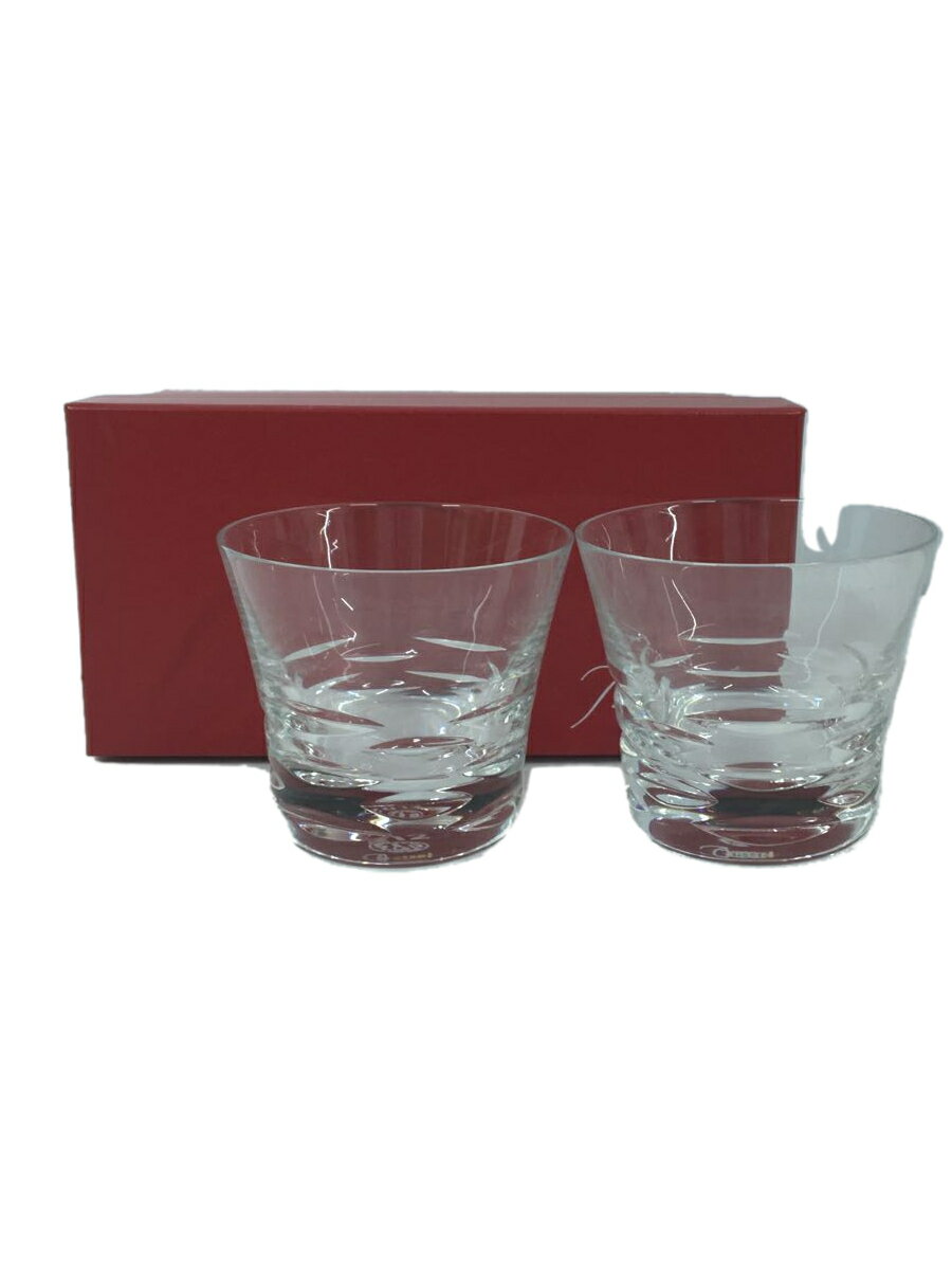 【中古】Baccarat◆2017/グラス/2点セット/CLR/バカラ/ローラ/ロックグラス【キッチン用品】