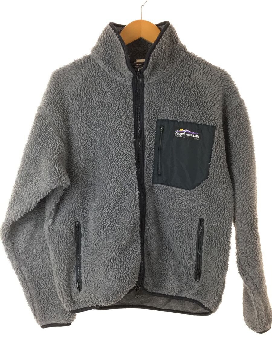 【中古】ragged mountain/フリースジャケット/S/ポリエステル/GRY【メンズウェア】