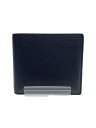 【中古】LOEWE◆Bifold Wallet In Soft Grained Calfskin/レザー/BLK/メンズ【服飾雑貨他】