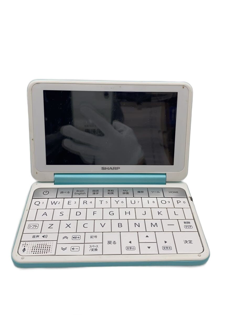 【中古】SHARP◆電子辞書 Brain PW-SJ4-G [グリーン系]【家電・ビジュアル・オーディオ】