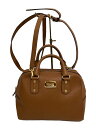 【中古】MICHAEL KORS◆ショルダーバッグ/レザー/CML/無地/35S3GSAS1L【バッグ】