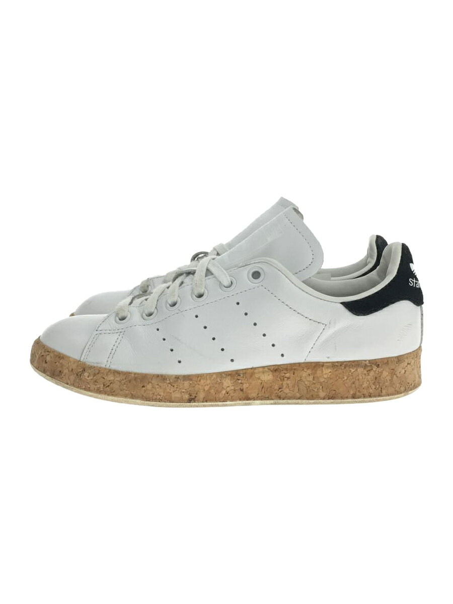 【中古】adidas◆STAN SMITH LUXE_スタンスミスラックス/23cm/WHT【シューズ】