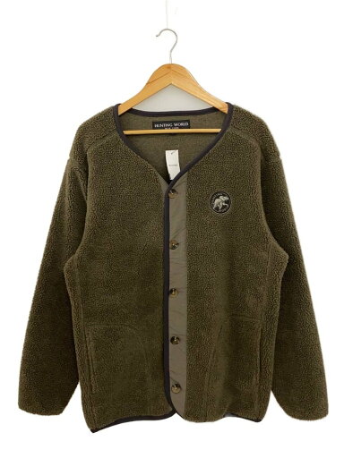 【中古】HUNTING WORLD◆フリースジャケット/XL/ポリエステル/KHK/無地/14jk04【メンズウェア】 【中古】HUNTING WORLD◆フリースジャケット/XL/ポリエステル/KHK/無地/14jk04【メンズウェア】