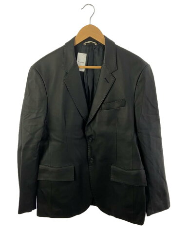 【中古】Paul Smith COLLECTION◆テーラードジャケット/--/羊革/BLK/PN-MN-79355【メンズウェア】 【中古】Paul Smith COLLECTION◆テーラードジャケット/--/羊革/BLK/PN-MN-79355【メンズウェア】