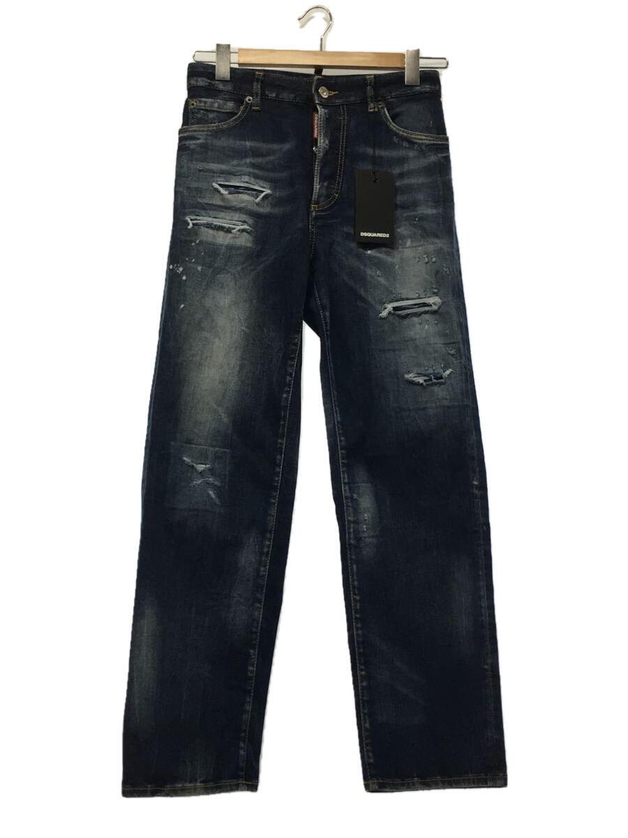 【中古】DSQUARED2◆ボトム/38/コットン/IDG/S75LB0584【レディースウェア】