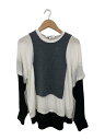 【中古】ENFOLD◆トップス/38/ウール/GRY/300GA280-1760【レディースウェア】