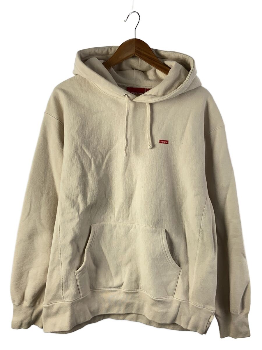 Supreme◆パーカー/L/コットン/BEG/Small Box Hooded SweatShirt
