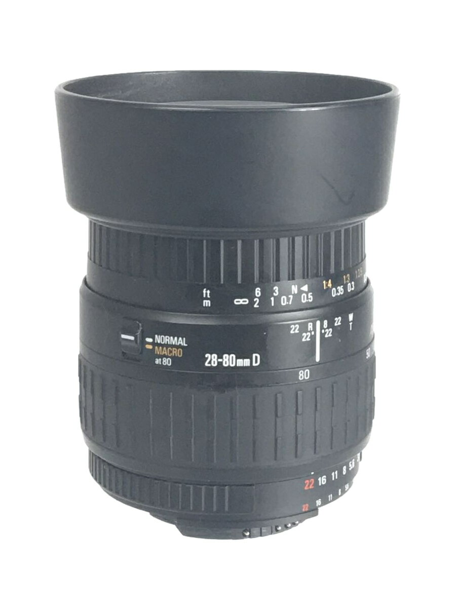 【中古】SIGMA◆SIGMA◆ズームレンズ Φ55 28-80mm 1:3.5-5.6 マクロ【カメラ】