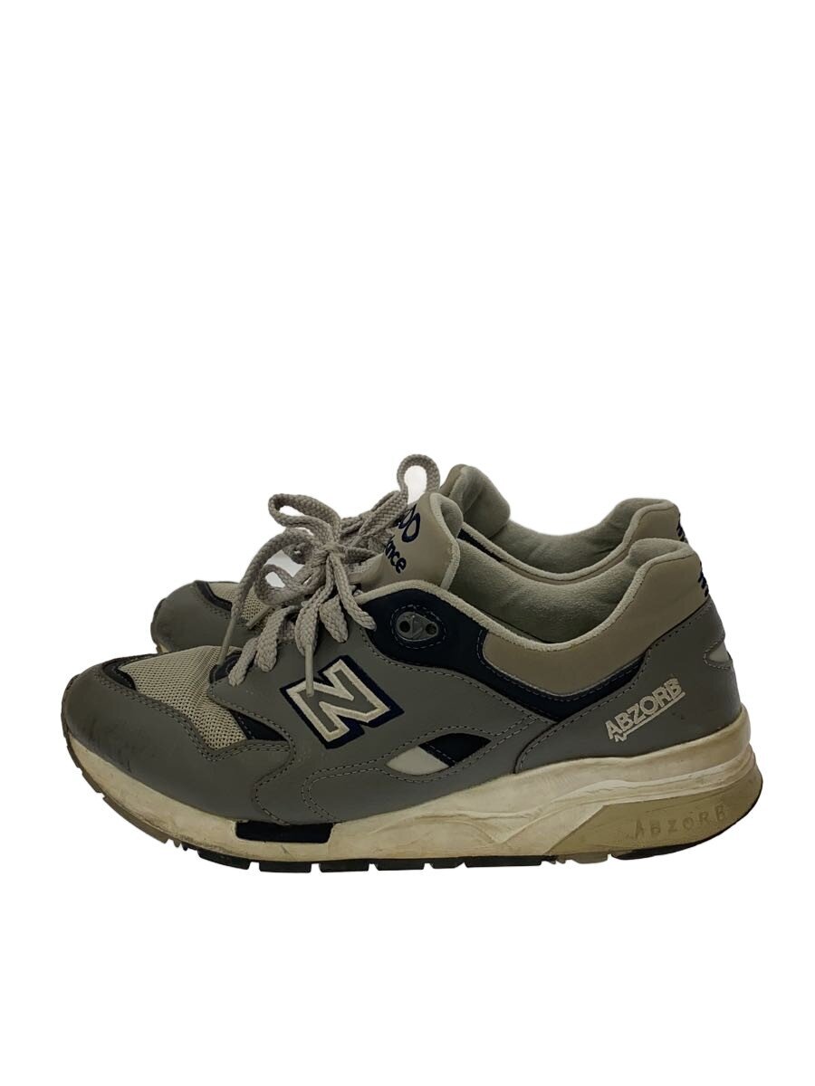 NEW BALANCE◆ABZORB/1600/ローカットスニーカー/26.5cm/グレー/PVC/CM1600LG