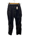 【中古】nonnative◆MANAGER EASY PANTS/イージーパンツ/--/ポリエステル/BLK/無地/NN-P3569【メンズウェア】