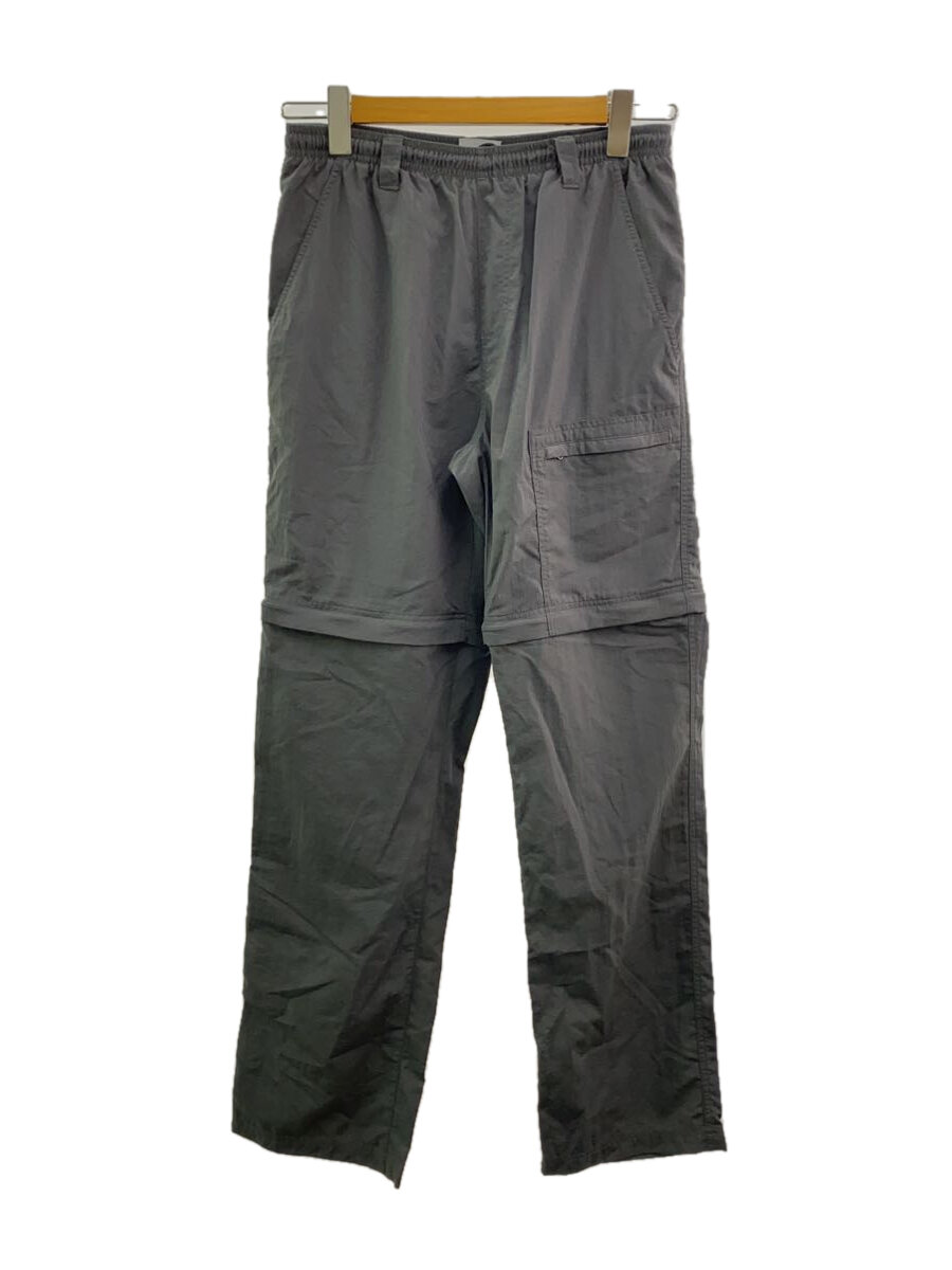 【中古】Columbia◆ギミックパンツ/リップストップ/ボトム/32/ナイロン/GRY【メンズウェア】