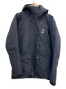 【中古】HAGLOFS◆3-In-1 Down Goretex Down/ダウンジャケット/L/ポリエステル/BLK【メンズウェア】