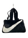 【中古】NIKE◆ショルダーバッグ/ポリエステル/BLK/無地【バッグ】