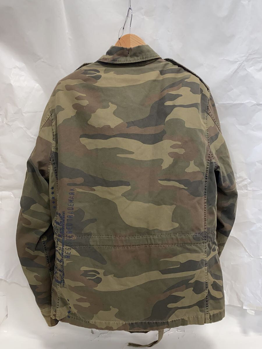 【中古】Closed◆ミリタリージャケット/L/コットン/GRN/カモフラ/C87253 30B4G【メンズウェア】