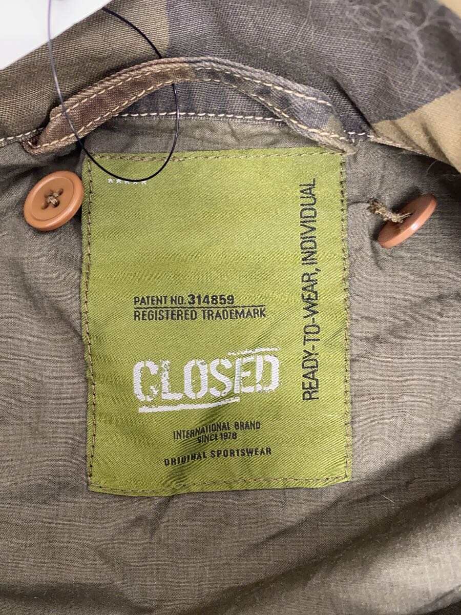 【中古】Closed◆ミリタリージャケット/L/コットン/GRN/カモフラ/C87253 30B4G【メンズウェア】