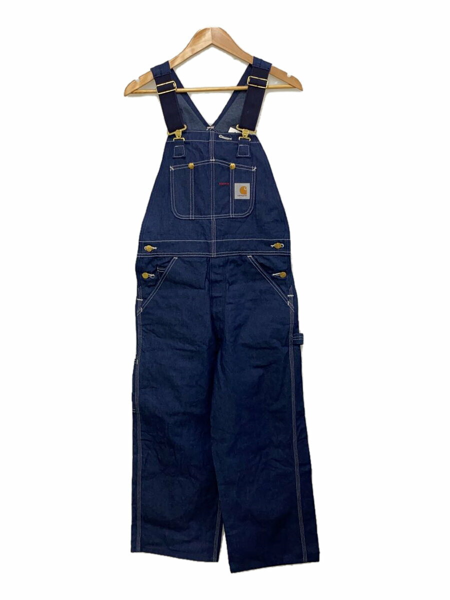 【中古】Carhartt◆DENIM BIB OVERALL/オーバーオール/30/コットン/IDG/無地【メンズウェア】