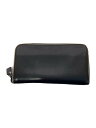 【中古】PRADA◆長財布/レザー/BLK/無地/メンズ【服飾雑貨他】(4)