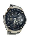 【中古】CASIO◆ソーラー腕時計・G-SHOCK/デジアナ/BLK/BLK【服飾雑貨他】