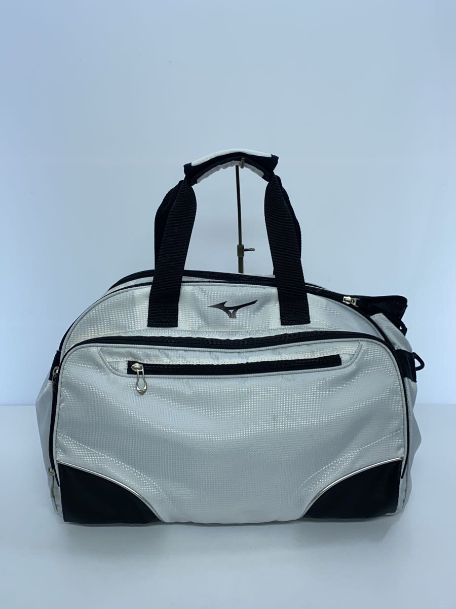 【中古】MIZUNO◆ゴルフバック/ボストンバッグ/ナイロン/WHT/無地/5LJB17G100//【バッグ】