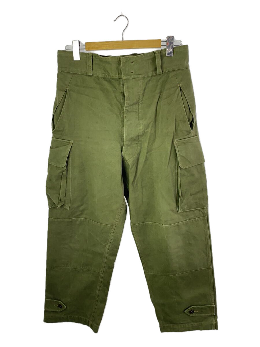 【中古】MILITARY◆カーゴパンツ/--/コットン/KHK/無地/M-47//【メンズウェア】