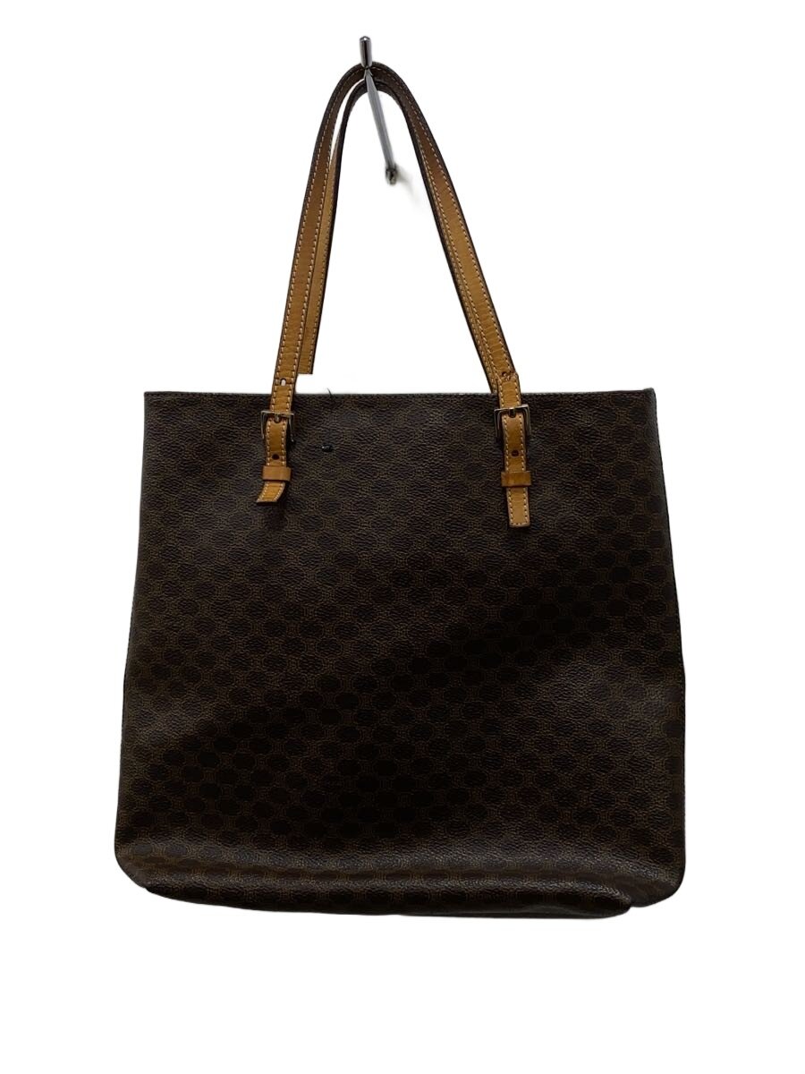 【中古】CELINE◆トートバッグ/--/キャメル/総柄/FL696/マカダム//【バッグ】