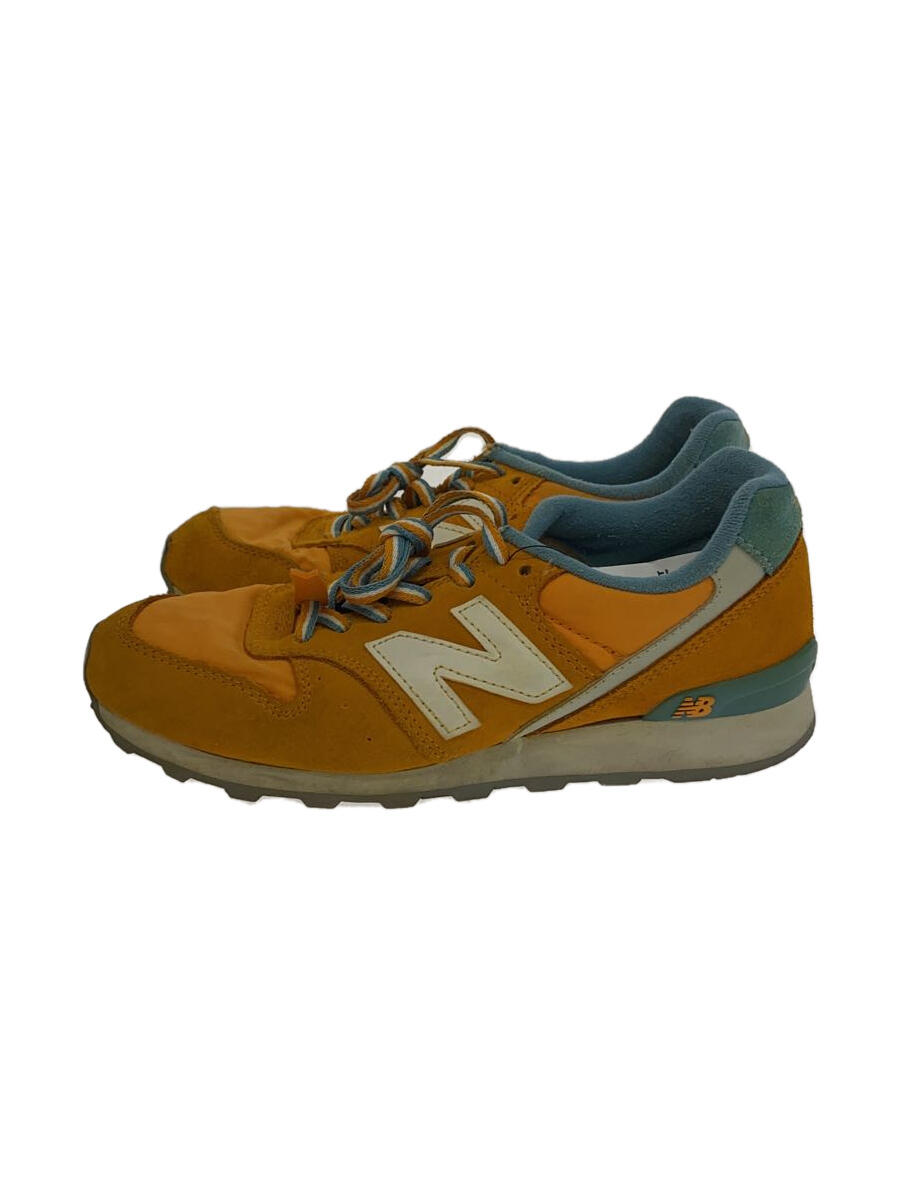 【中古】NEW BALANCE◆ローカットスニーカー/23cm/YLW【シューズ】