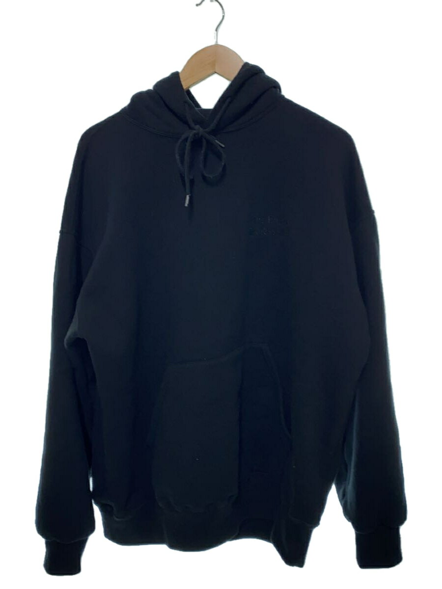 【中古】ENNOY◆パーカー/XXL/コットン/BLK/無地【メンズウェア】