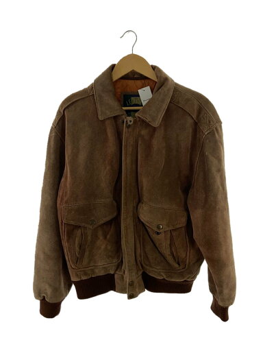 【中古】LEATHER/レザージャケット・ブルゾン/L/牛革/CML/無地/C-ST 4583【メンズウェア】 【中古】LEATHER/レザージャケット・ブルゾン/L/牛革/CML/無地/C-ST 4583【メンズウェア】