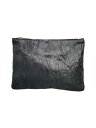 【中古】SOLATINA◆セカンドバッグ/レザー/BLK/無地【バッグ】