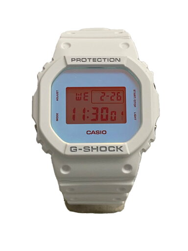 【中古】CASIO◆クォーツ腕時計_G-SHOCK/デジタル/ラバー/BLU/WHT【服飾雑貨他】 【中古】CASIO◆クォーツ腕時計_G-SHOCK/デジタル/ラバー/BLU/WHT【服飾雑貨他】