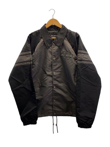 【中古】HARLEY DAVIDSON◆ジャケット/LL/ナイロン/BLK/無地【メンズウェア】 【中古】HARLEY DAVIDSON◆ジャケット/LL/ナイロン/BLK/無地【メンズウェア】