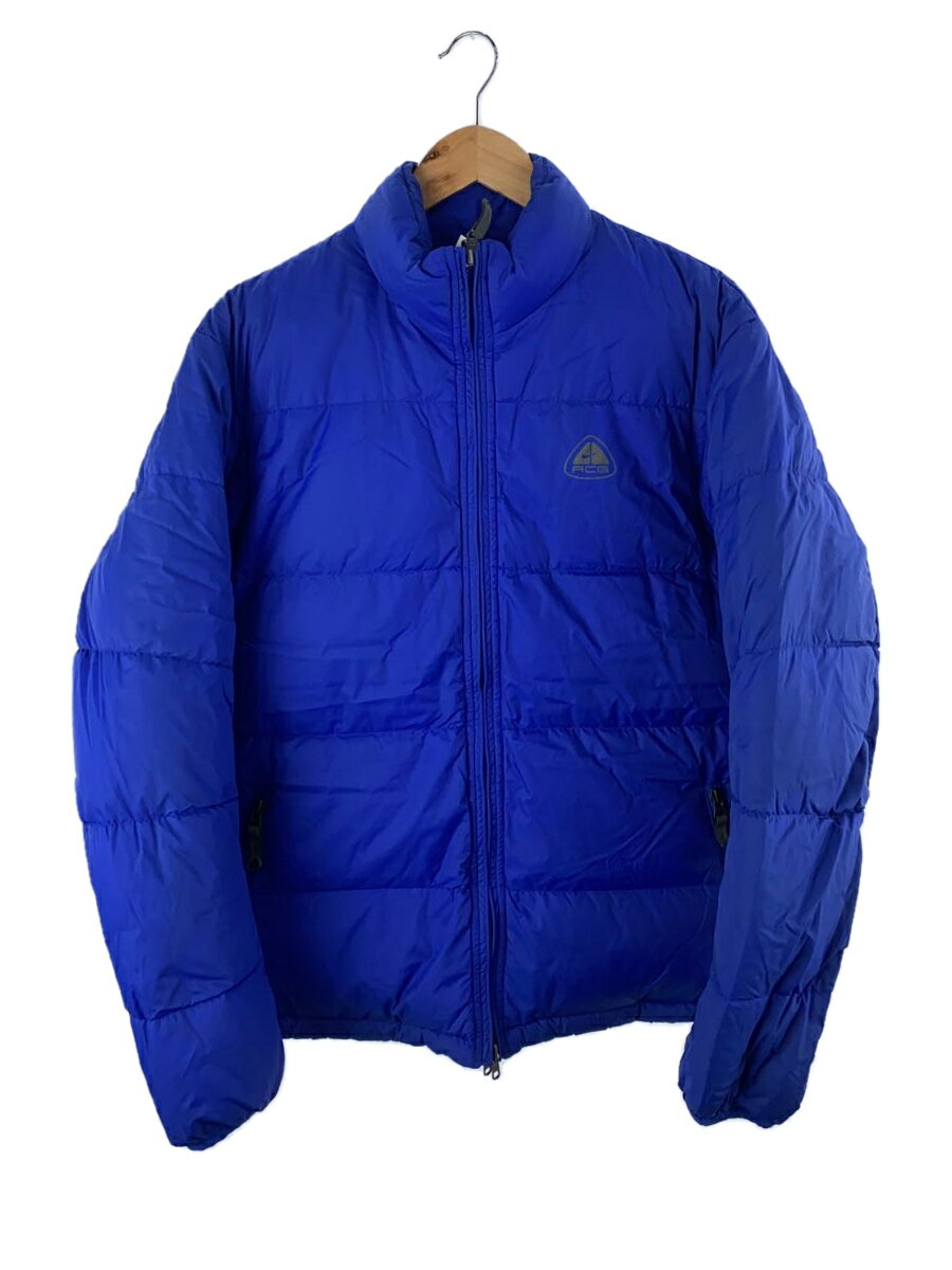 NIKE ACG◆OUTER LAYER 3/90s/ダウンジャケット/L/ナイロン/BLU/183976