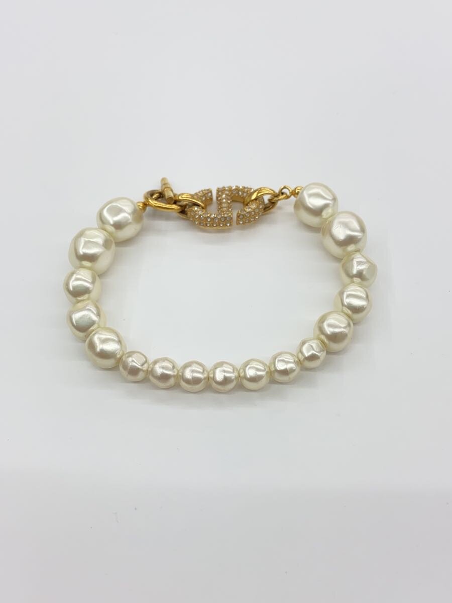 【中古】Christian Dior◆ブレスレット/--/パール/GLD/レディース【服飾雑貨他】