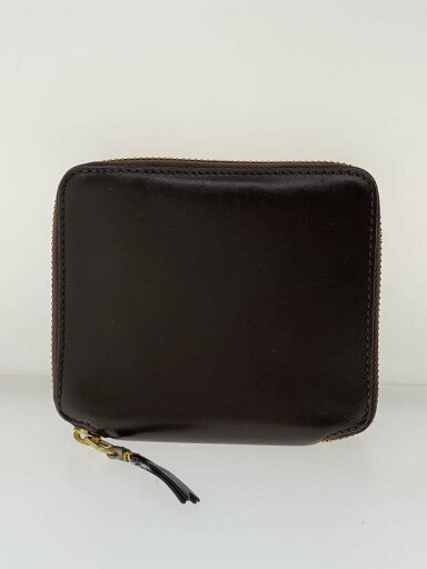 【中古】Wallet COMME des GARCONS◆2つ折り財布/レザー/BRW/無地/レディース/SA2100【服飾雑貨他】 【中古】Wallet COMME des GARCONS◆2つ折り財布/レザー/BRW/無地/レディース/SA2100【服飾雑貨他】