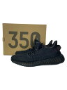 adidas◆YEEZY BOOST 350 V2/イージーブースト 350 V2/FU9006/ブラック/26.5cm/BLK