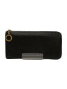 【中古】BVLGARI◆長財布/レザー/BLK/メンズ//【服飾雑貨他】