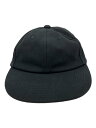 【中古】UNNAMED HEADWEAR◆ローキャップ/レザーアジャスター/コットン/ブラック/無地/メンズ/大きいサイズ【服飾雑貨他】