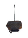 【中古】LOUIS VUITTON◆マルリー・ドラゴンヌPM_モノグラム・キャンバス_BRW/PVC/BRW【バッグ】