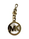 【中古】MICHAEL KORS◆アクセサリー/キーホルダー/GLD/チャーム/レディース/【服飾雑貨他】
