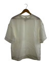 【中古】TODAYFUL◆Back Satin Pullover/FREE/ポリエステル/ホワイト/無地/12510431【レディースウェア】(4)